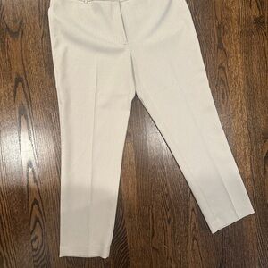 Elegant Cream Women's Pants